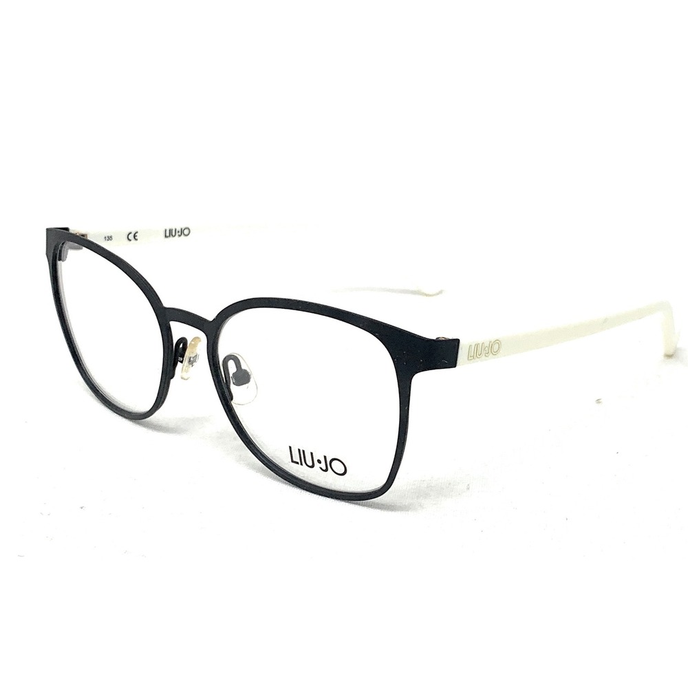 LIU JO Womens Eyeglasses Frames LJ 2109 001 Ebony Black White 51mm